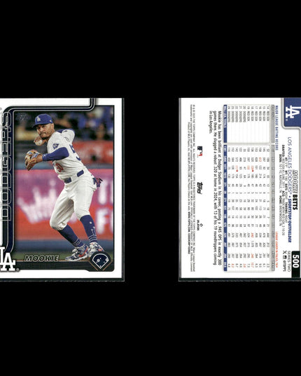 Mookie Betts 12-Card Lot LA Dodgers MVP World Series Champion