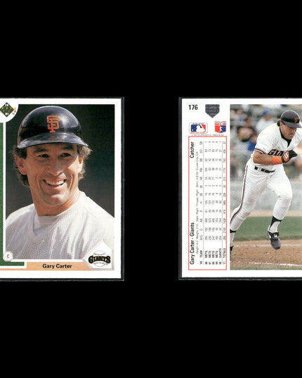 Gary Carter 12-Card Lot NY Mets HOF Catcher “The Kid” Legend