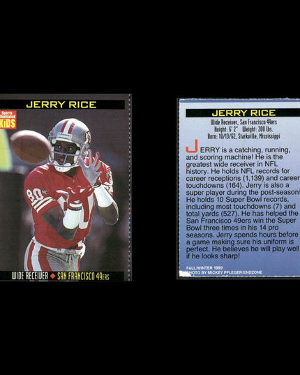 SI Kids Football Lot (19 Cards) Sports Illustrated for Kids Cards