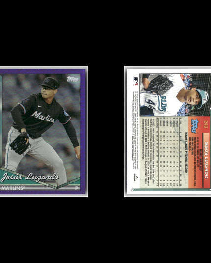 2024 Topps Archives Foilboard Lot (11) #/75-99 Black, Green, Aqua, Purple