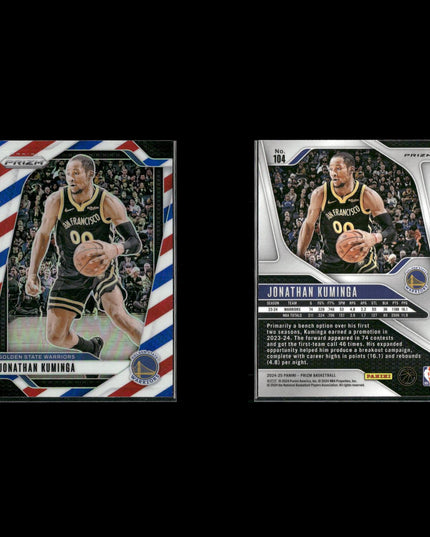 2024-25 Panini Prizm Red White Blue Lot (5) w/ Kuminga, Dillon Brooks, Nembhard RC