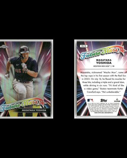 2024 Topps Chrome Future Stars Lot (5) Casas, Yoshida, Morel, Diaz, Pérez