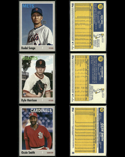 2025 Topps Heritage 1970 Baseball Lot (64 Cards) MLB