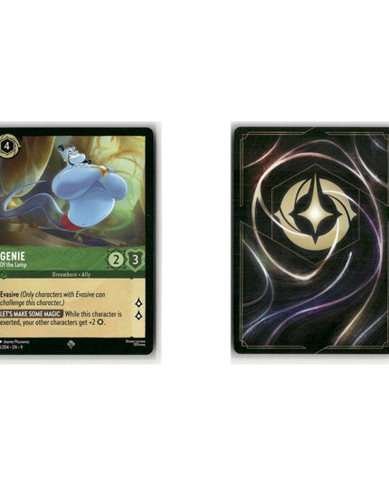 Genie - Of the Lamp #76 Playset Super Rare Fabled Disney Lorcana