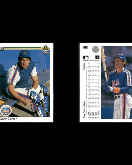 Gary Carter 12-Card Lot Expos Vintage HOF “The Kid” Set
