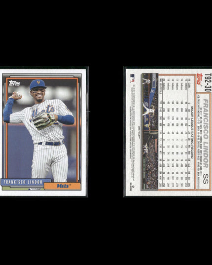 Francisco Lindor 11-Card Lot NY Mets “Mr. Smile” SS All-Star