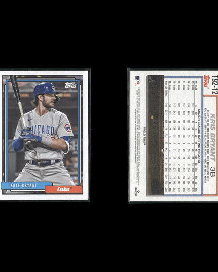 Kris Bryant 8-Card Lot Chicago Cubs 2016 MVP Rookie of Year