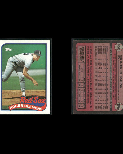 Roger Clemens 12-Card Lot Yankees HOF Pitcher World Series Era