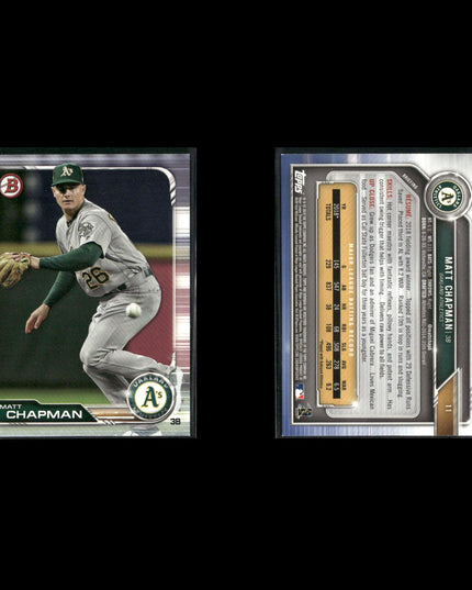 Matt Chapman 8-Card Lot Toronto Blue Jays Gold Glove 3B