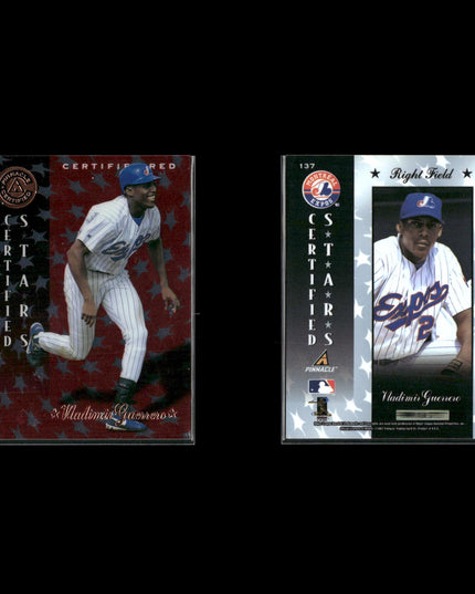 Vladimir Guerrero 8-Card Lot Montreal Expos HOF Power Bat