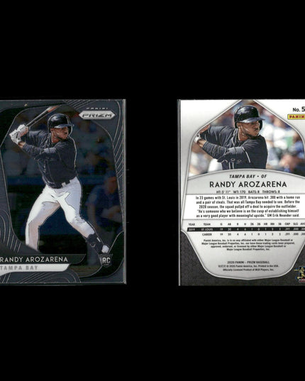 Randy Arozarena 9-Card Lot Tampa Bay Rays Playoff Star WBC Hero