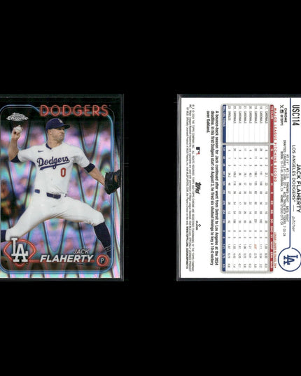 2024 Topps Chrome RayWave Refractors Lot (14) MLB Parallel Baseball Cards