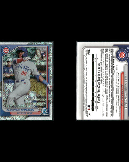 2024 Bowman Chrome Mojo Refractors Lot (6) Henry Davis, Masyn Winn, Yoshida RC