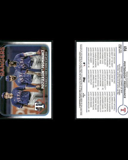 Adolis García 4-Card Lot Texas Rangers “El Bombi” Power Star