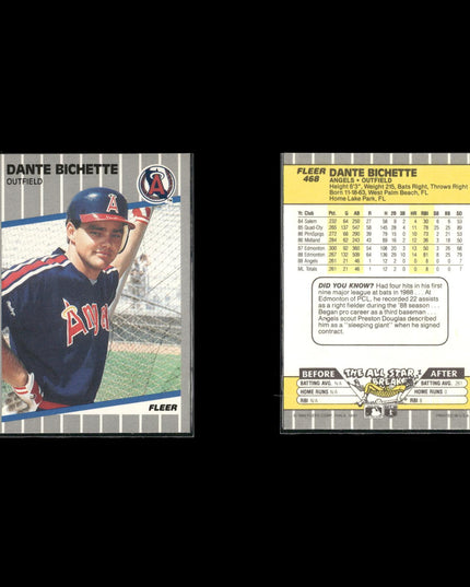 Dante Bichette 11-Card Lot Colorado Rockies Blake Street Bomber