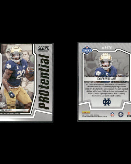 Panini Football Assorted Lot (11 Cards) NFL Trading Cards