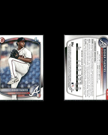 23-Card Lot 2025 Bowman Prospects 1sts | MLB Baseball Rookie Trading Cards Topps