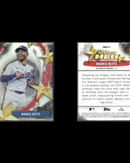 Mookie Betts 4-Card Lot Dodgers “Mookie Magic” All-Star OF