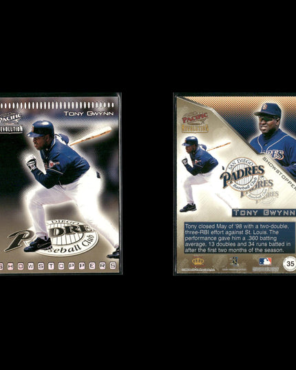 Tony Gwynn 12-Card Lot Padres HOF Batting Champ Legend