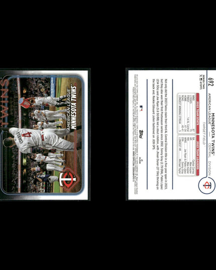 Carlos Correa 9-Card Lot Minnesota Twins SS Former Astros Star