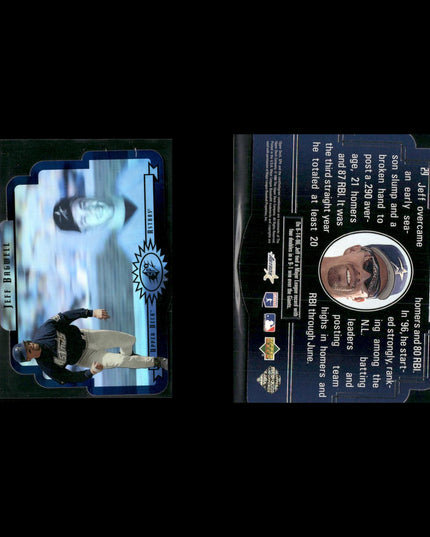 Jeff Bagwell 6-Card Lot Houston Astros HOF MVP Franchise Legend