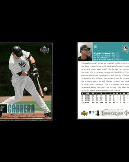 Miguel Cabrera 13-Card Lot Detroit Tigers “Miggy” Future HOF