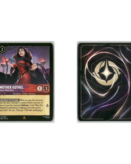 Mother Gothel - Knows What's Best #70 Playset Rare Reign of Jafar Disney Lorcana
