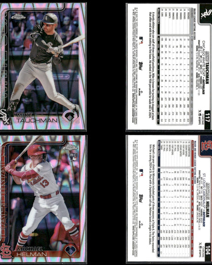 2025 Topps Chrome Refractors Lot (32) w/ Alec Bohm, Cedric Mullins, Ke’Bryan Hayes
