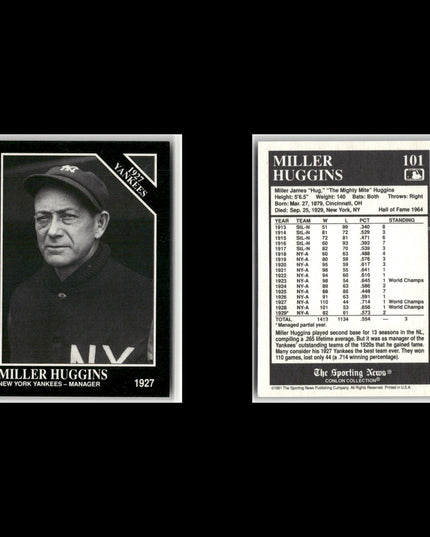 90s Conlon TSN Lot (9) HOF/Stars Yankees, Giants, Red Sox, More