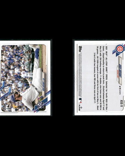 Kris Bryant 8-Card Lot Chicago Cubs 2016 MVP Rookie of Year