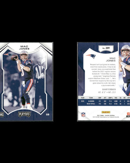 2021 Panini Playoff Football Lot (17 Cards) NFL Trading Cards