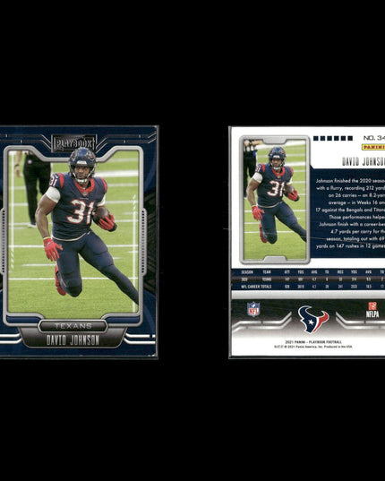 2021 Panini Playbook Football Lot (16) RCs, Purple Parallels, Stars & More