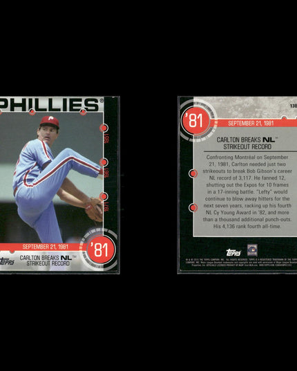 Steve Carlton 10-Card Lot Phillies HOF Lefty 4x Cy Young