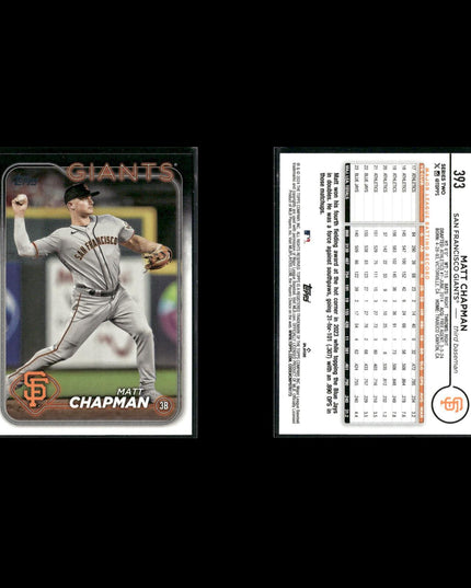 Matt Chapman 8-Card Lot Toronto Blue Jays Gold Glove 3B