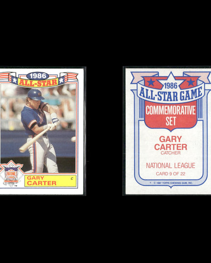 Gary Carter 12-Card Lot Montreal Expos HOF Catcher Icon