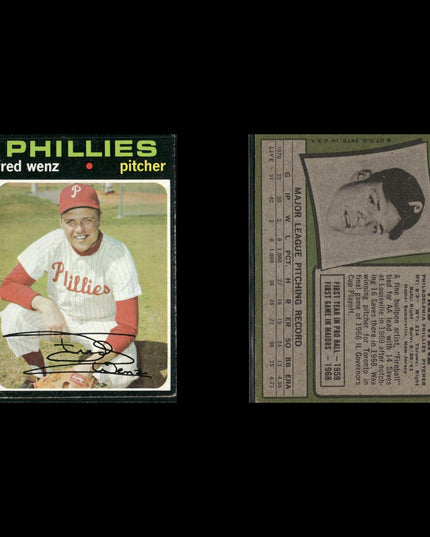 1971 Topps Baseball Lot (21) w/ Ted Simmons RC, Bill Mazeroski, Lee May Stars