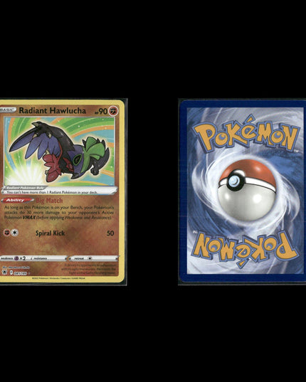 Radiant Pokémon Card Lot – 14 Cards – Shiny Rare Pokémon TCG