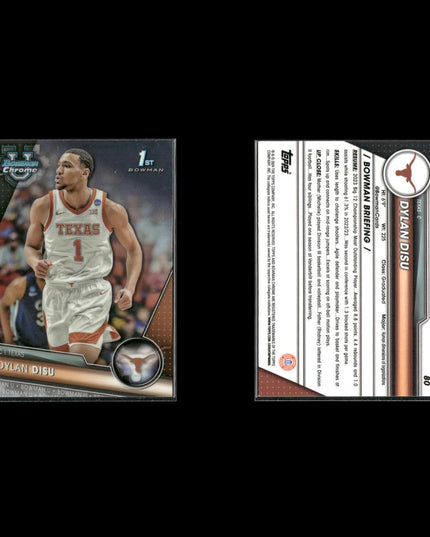 2024 Bowman University Chrome Lot (21) w/ Reed Sheppard, Kyle Filipowski, RCs