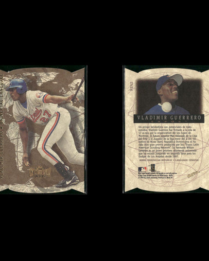 Vladimir Guerrero 8-Card Lot Montreal Expos HOF Power Bat