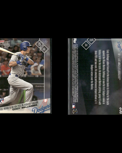 Cody Bellinger 8-Card Lot Chicago Cubs NL MVP Former Dodgers Star