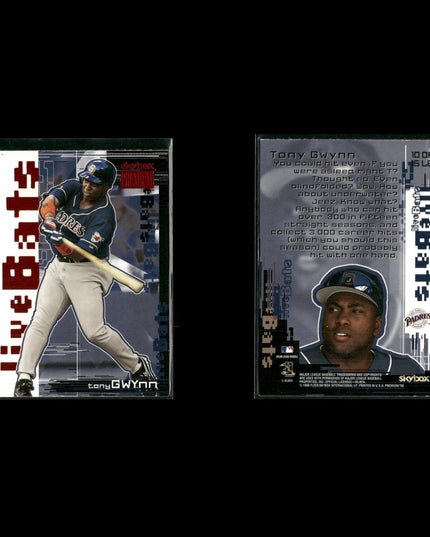Tony Gwynn 12-Card Lot San Diego Padres “Mr. Padre” HOF