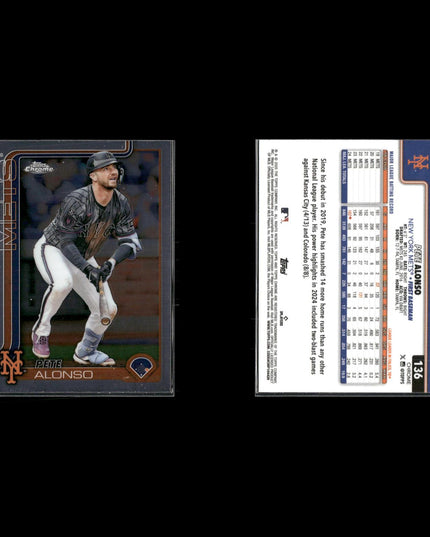 Pete Alonso 10-Card Lot NY Mets “Polar Bear” Home Run Derby Champ