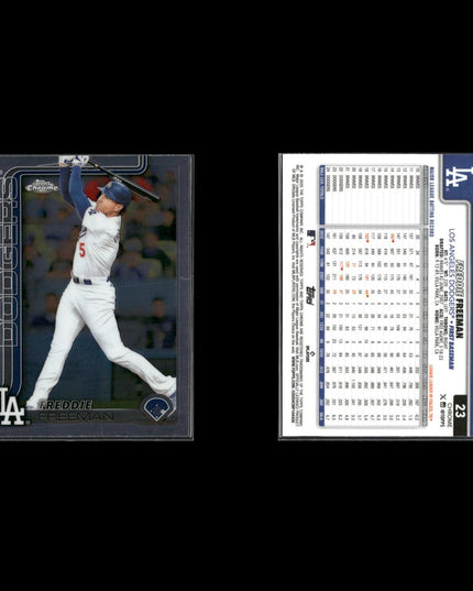 Freddie Freeman 6-Card Lot LA Dodgers MVP 1B All-Star