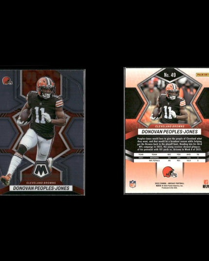 2022 Panini Mosaic Football Lot (11 Cards) NFL Trading Cards