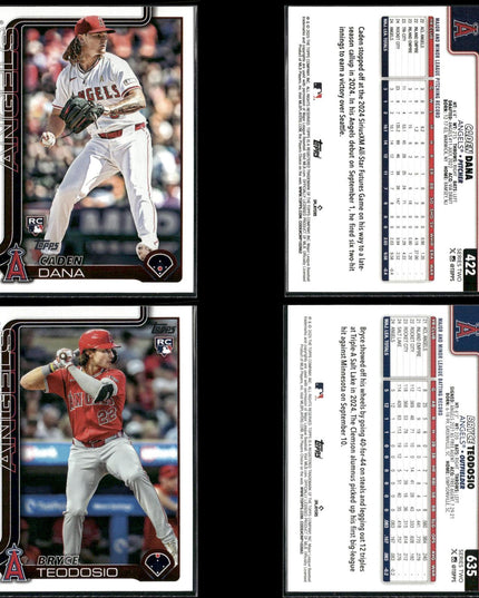 32-Card Lot 2025 Topps Rookie Baseball | MLB Trading Cards • Near Mint Condition