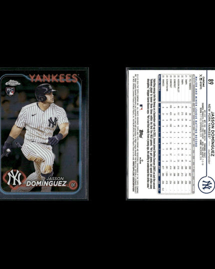 Jasson Domínguez 7-Card Lot NY Yankees “The Martian” Prospect