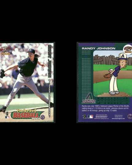 Randy Johnson 12-Card Lot Arizona D-Backs HOF Cy Young