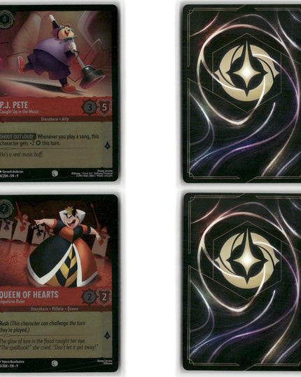 Foil Lot 25 Cards, Fabled, Disney Lorcana Set 9 Assorted Characters