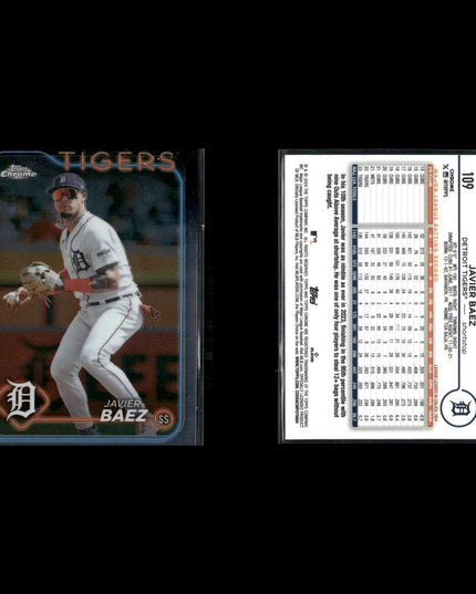 Javier Báez 5-Card Lot Detroit Tigers “El Mago” Shortstop Star
