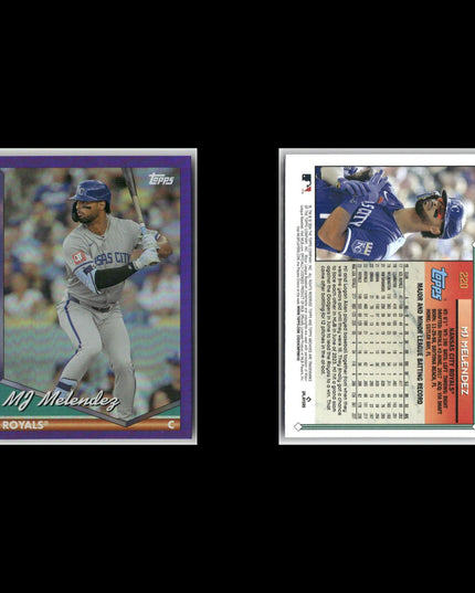 2024 Topps Archives Foilboard Lot (11) #/75-99 Black, Green, Aqua, Purple